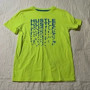 🔖Xersion Hustle Neon Yellow Quick-dri Tee Size 10/12